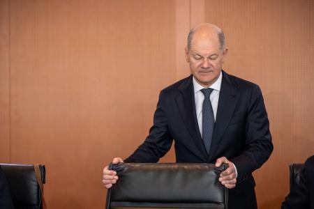 Scholz nennt den Vorwurf von Trump 