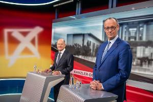 Es war das letzte TV-Duell der beiden aussichtsreichsten Kanzlerkandidaten.