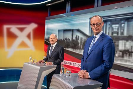 Es war das letzte TV-Duell der beiden aussichtsreichsten Kanzlerkandidaten.