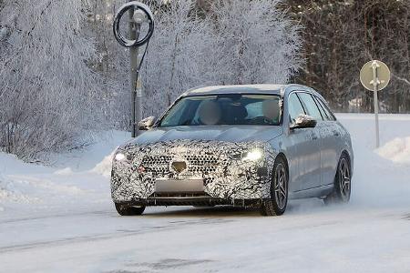 Erlkönig Mercedes C-Klasse T-Modell