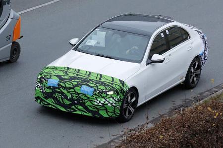 Erlkönig Mercedes C-Klasse Facelift