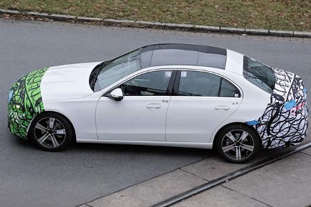 Erlkönig Mercedes C-Klasse Facelift