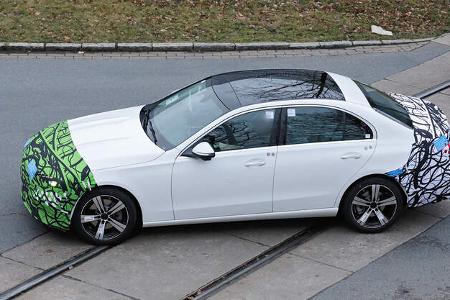 Erlkönig Mercedes C-Klasse Facelift
