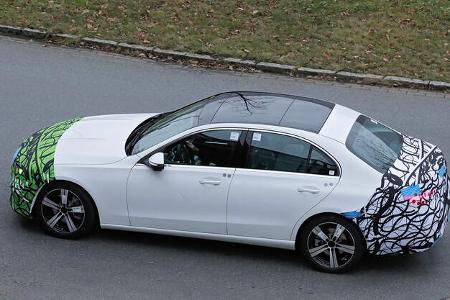 Erlkönig Mercedes C-Klasse Facelift