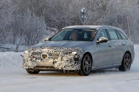 Erlkönig Mercedes C-Klasse T-Modell
