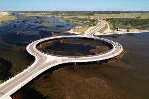 Warum ist diese Brücke rund?