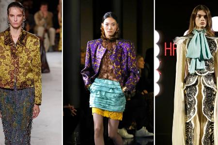Großer Modetrend 2025: Neue Opulenz löst den Quiet-Luxury-Trend ab Großer Modetrend 2025: Neue Opulenz löst den Quiet-Luxury-Trend ab