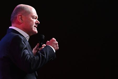 Scholz hofft auf Schub im Wahlkampffinale. 