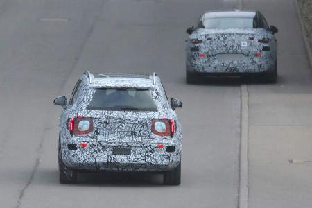 Erlkönig Mercedes GLB