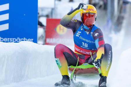 Rodeln: Langenhan triumphiert wieder im Gesamtweltcup Rodeln: Langenhan triumphiert wieder im Gesamtweltcup