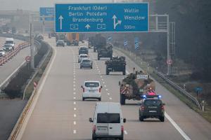 Riesige Kolonnen können Verkehr behindern