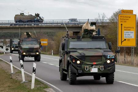 Bundeswehr Konvoi