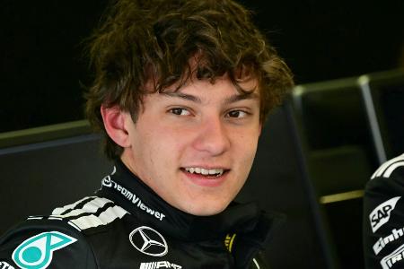 Formel 1 testet in Bahrain: Antonelli vor Hamilton Formel 1 testet in Bahrain: Antonelli vor Hamilton