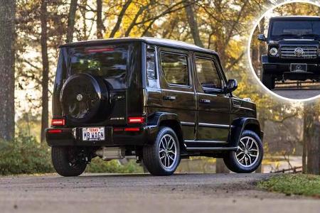 Mercedes G-Klasse auf Golf-Cart-Plattform