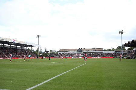 Stadion gesperrt: Unterhaching gegen Rostock verschoben Stadion gesperrt: Unterhaching gegen Rostock verschoben