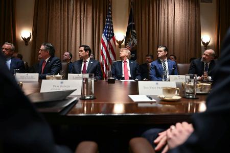Donald Trump wirft der EU vor, die USA über den Tisch zu ziehen. (Archivbild)