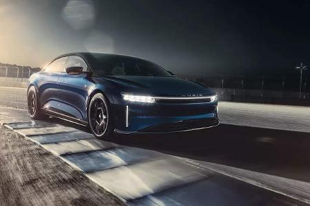 08/2022, Lucid Air Sapphire Elektro-Limousine