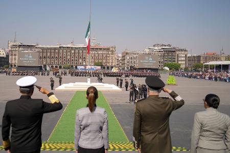 Mexikos Präsidentin: Mexikos Präsidentin: