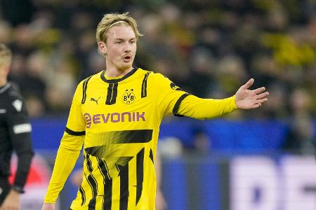 BVB: Brandt gegen St. Pauli zunächst auf der Bank BVB: Brandt gegen St. Pauli zunächst auf der Bank