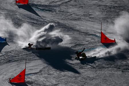 Snowboard: Hofmeister siegt erneut - und geht in Führung Snowboard: Hofmeister siegt erneut - und geht in Führung