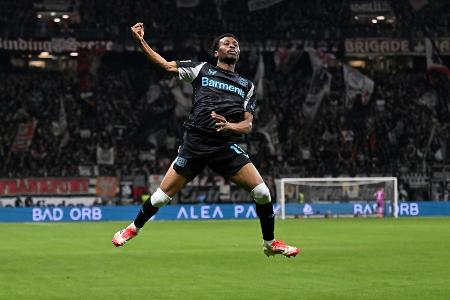 Bereit für Bayern: Leverkusen lässt Frankfurt keine Chance Bereit für Bayern: Leverkusen lässt Frankfurt keine Chance