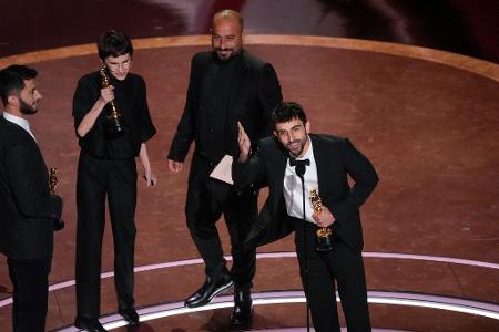 Das palästinensisch-israelische Kollektiv rund um Yuval Abraham gewann einen Oscar für den Dokumentarfilm Das palästinensisch-israelische Kollektiv rund um Yuval Abraham gewann einen Oscar für den Dokumentarfilm