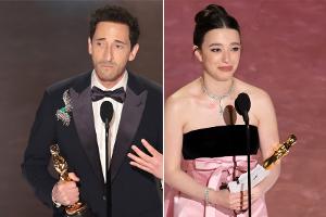 Hauptdarsteller-Oscars: Adrien Brody und Mikey Madison ausgezeichnet