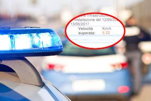 0,22 km/h zu schnell - fettes Bußgeld
