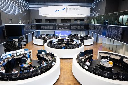 Handelssaal der Deutschen Börse 
