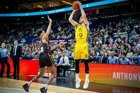 BBL: Berlin bezwingt Bamberg BBL: Berlin bezwingt Bamberg