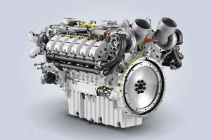 Liebherr V12-Motor D9612 Diesel