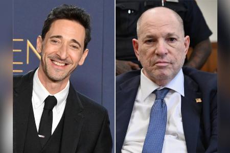 Harvey Weinstein reagiert auf Adrien Brodys Oscar-Rede um seine Kids Harvey Weinstein reagiert auf Adrien Brodys Oscar-Rede um seine Kids