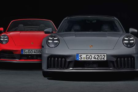 SPERRFRIST 28.5.24 / 15.30 Uhr Porsche 911 992.2 t-hybrid GTS Neuvorstellung Studio