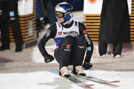 Skispringen: Wellinger und Co. im ersten Training schwach Skispringen: Wellinger und Co. im ersten Training schwach