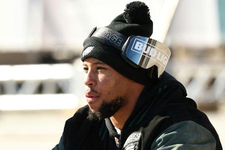 Medien: Rekordvertrag für Super-Bowl-Champion Barkley Medien: Rekordvertrag für Super-Bowl-Champion Barkley