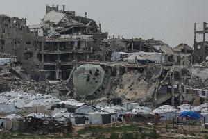 Der Gazastreifen ist nach mehr als 15 Monaten Krieg weitgehend zerstört.