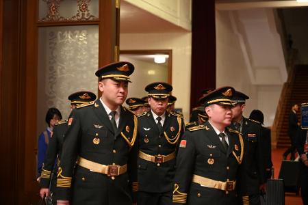 Das Militärbudget Chinas wächst weiter deutlich.