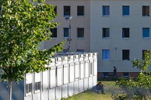Die erste Wohnadresse für Asylbewerber in Deutschland sind die Erstaufnahmeeinrichtungen, wie hier in Eisenhüttenstadt.