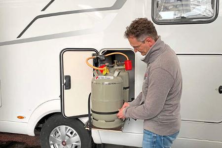 Gas, Tankflasche Gas, Tankflasche