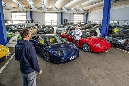 Ferrari 550 Maranello, Lamborghini MurciŽlago, Exterieur