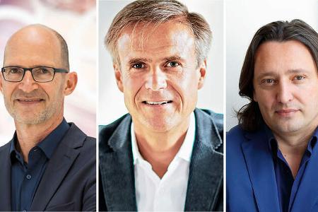 Klaus Bischoff, Michael Mauer, Jozef Kabaň