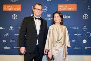 Baerbock und ihr Mann Daniel Holefleisch gaben im November die Trennung bekannt. (Archivbild)