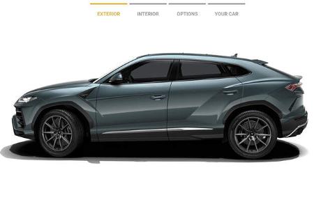 Lamborghini Urus Konfiguration