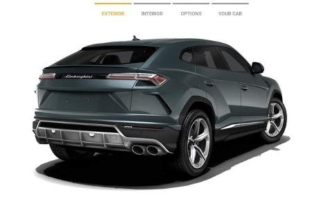 Lamborghini Urus Konfiguration