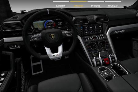 Lamborghini Urus Konfiguration