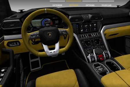 Lamborghini Urus Konfiguration