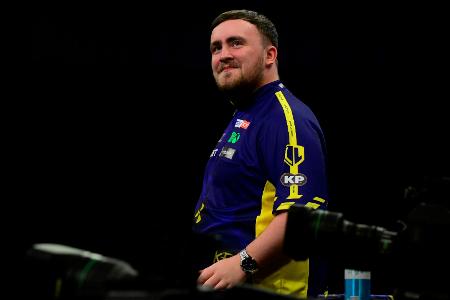 Darts: Zwei Neundarter an einem Abend - und Littler gewinnt Darts: Zwei Neundarter an einem Abend - und Littler gewinnt