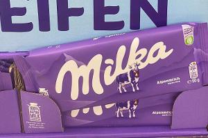 Milka-Schokolade ist Mogelpackung des Monats