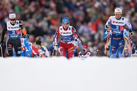 Deutsche Skilangläuferinnen holen WM-Bronze in der Staffel Deutsche Skilangläuferinnen holen WM-Bronze in der Staffel