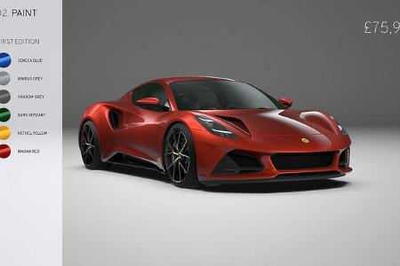 09/2021, Lotus Emira First Edition